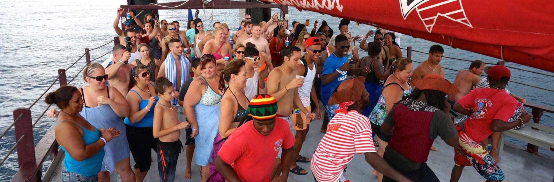 Barbados Black Pearl Jolly Roger 1 Biggest Party Cruise