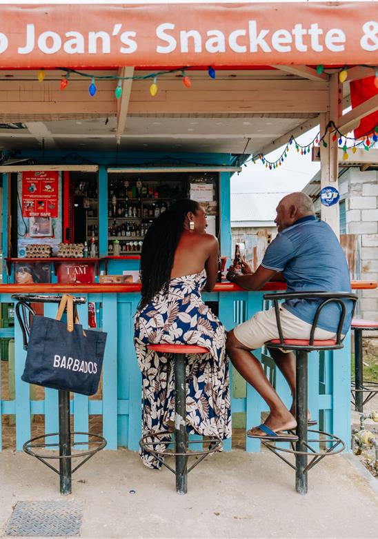 La boutique de rhum de la Barbade