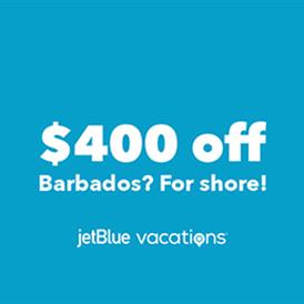 Save $400* with JetBlue